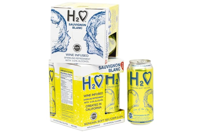 H2o Sonoma Seltzer Sauvignon Blanc